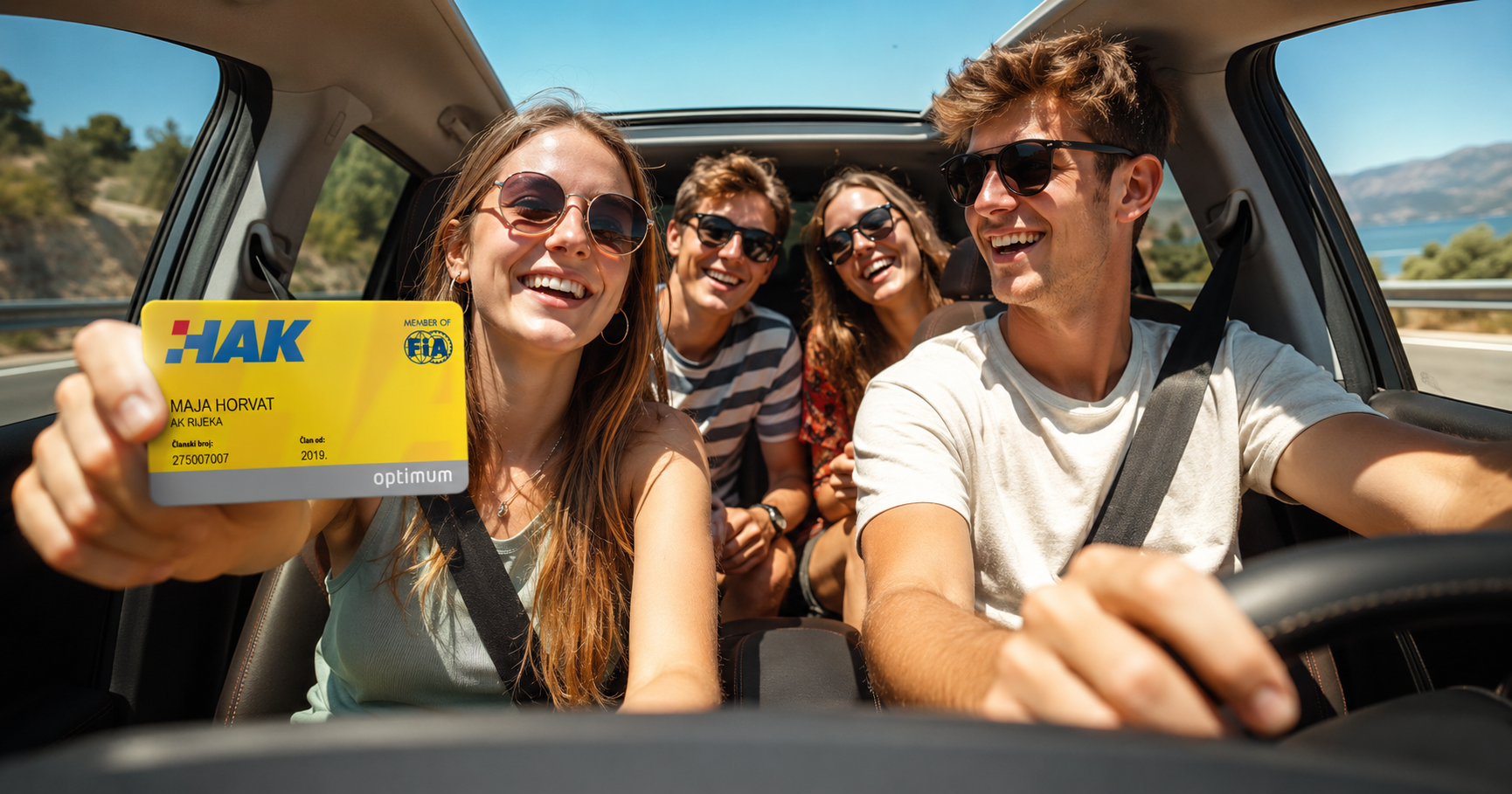 Student i automobil — HAK studentsko članstvo
